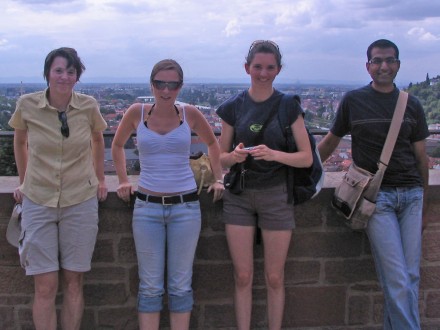 Sandra, Stephanie, Vicki, Vikas