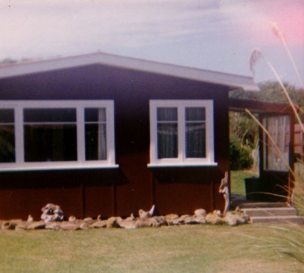 View from the front of the crib